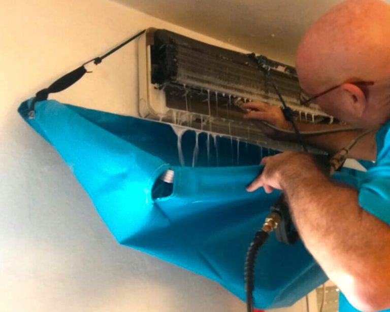 ניקוי וחיטוי מזגן מפוצל